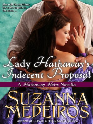 cover image of Lady Hathaway's Indecent Proposal